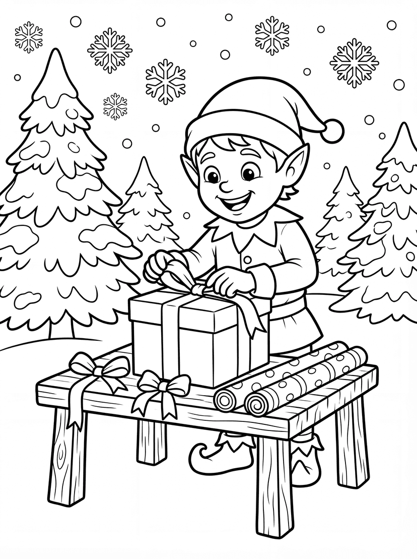 Sample coloring page