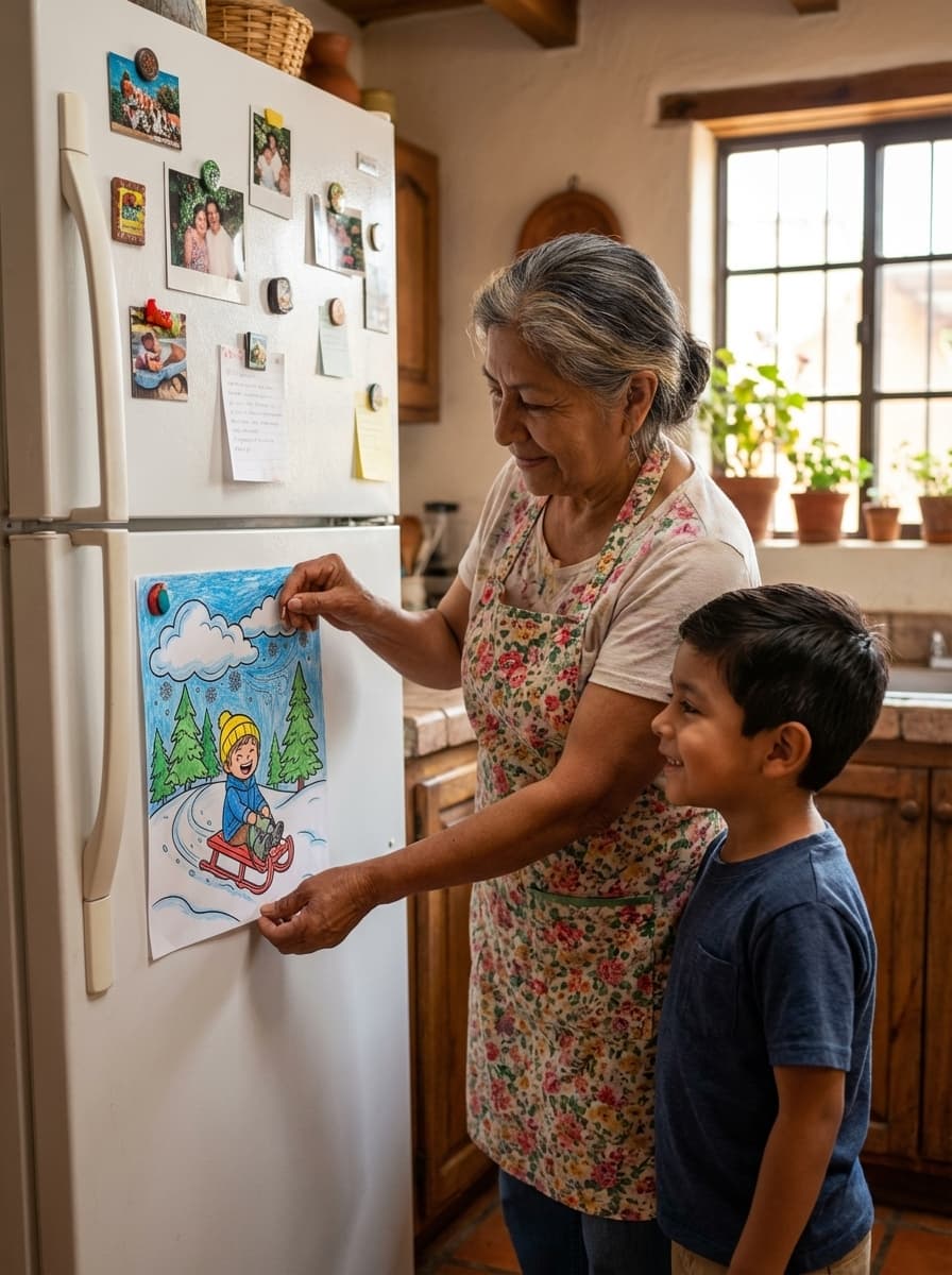 Holiday coloring preview