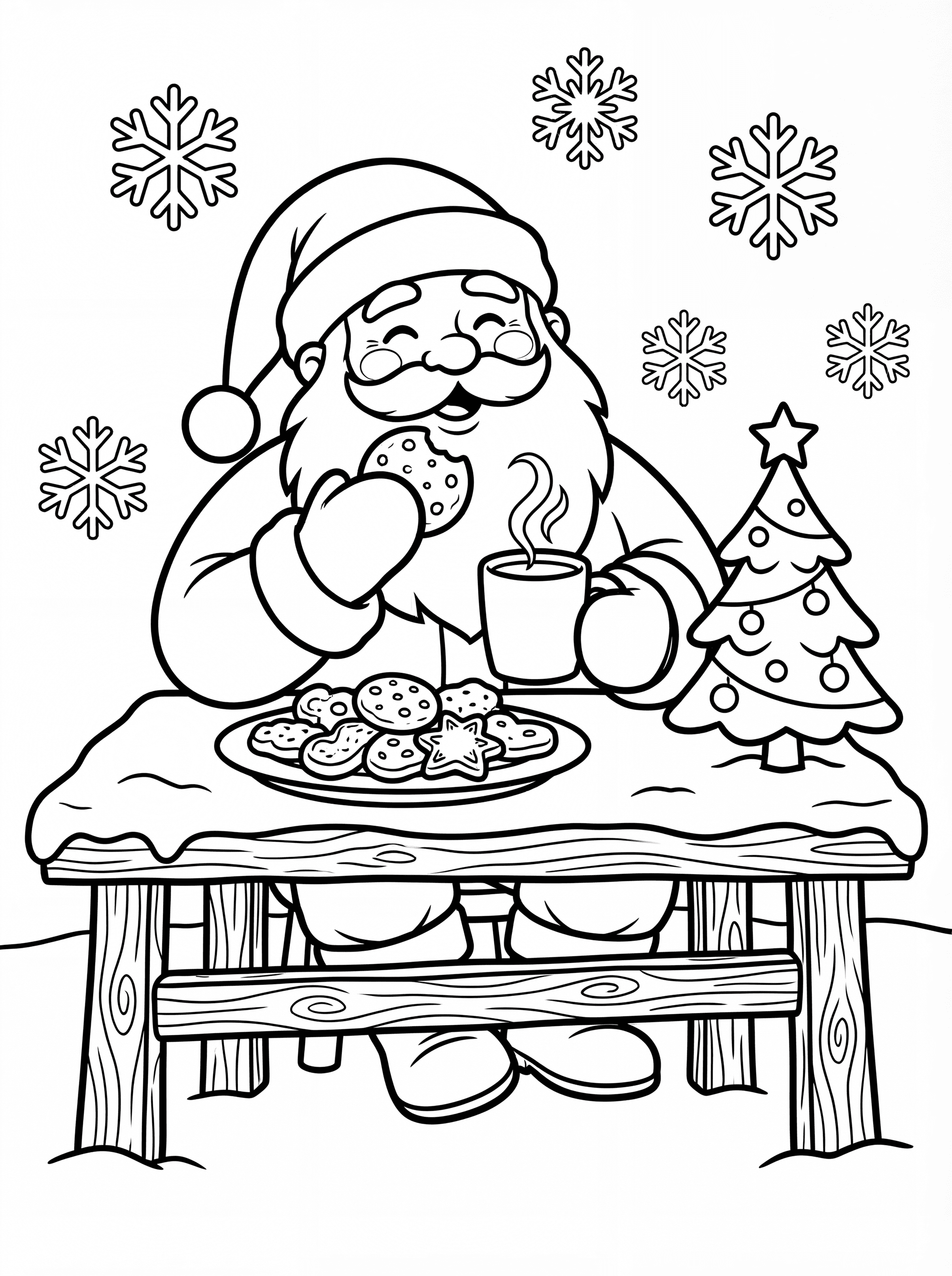 Santa & Reindeer pages